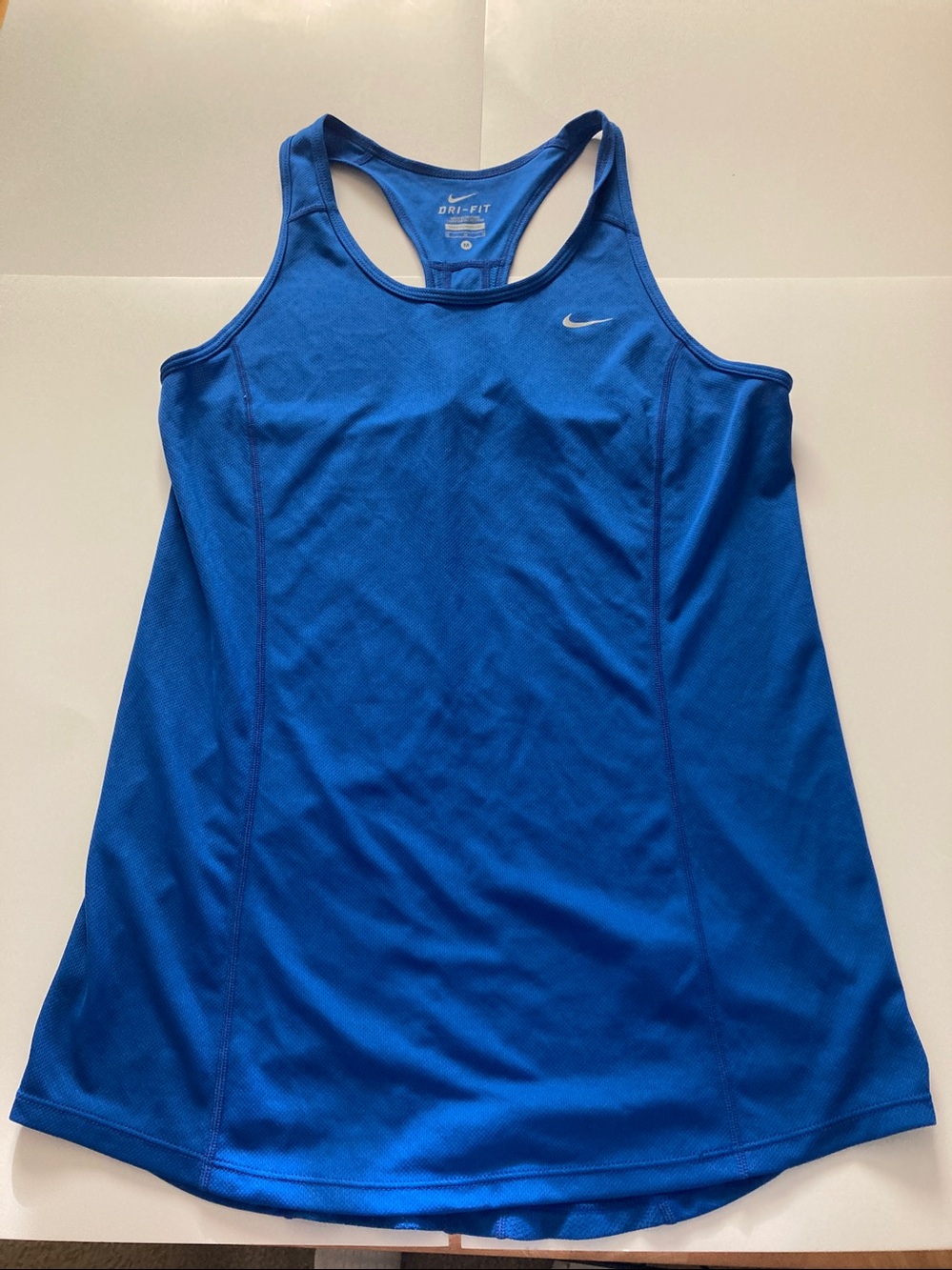 Nike Women's Royal Blue Racerback Dri-FIT Tank Top Size M